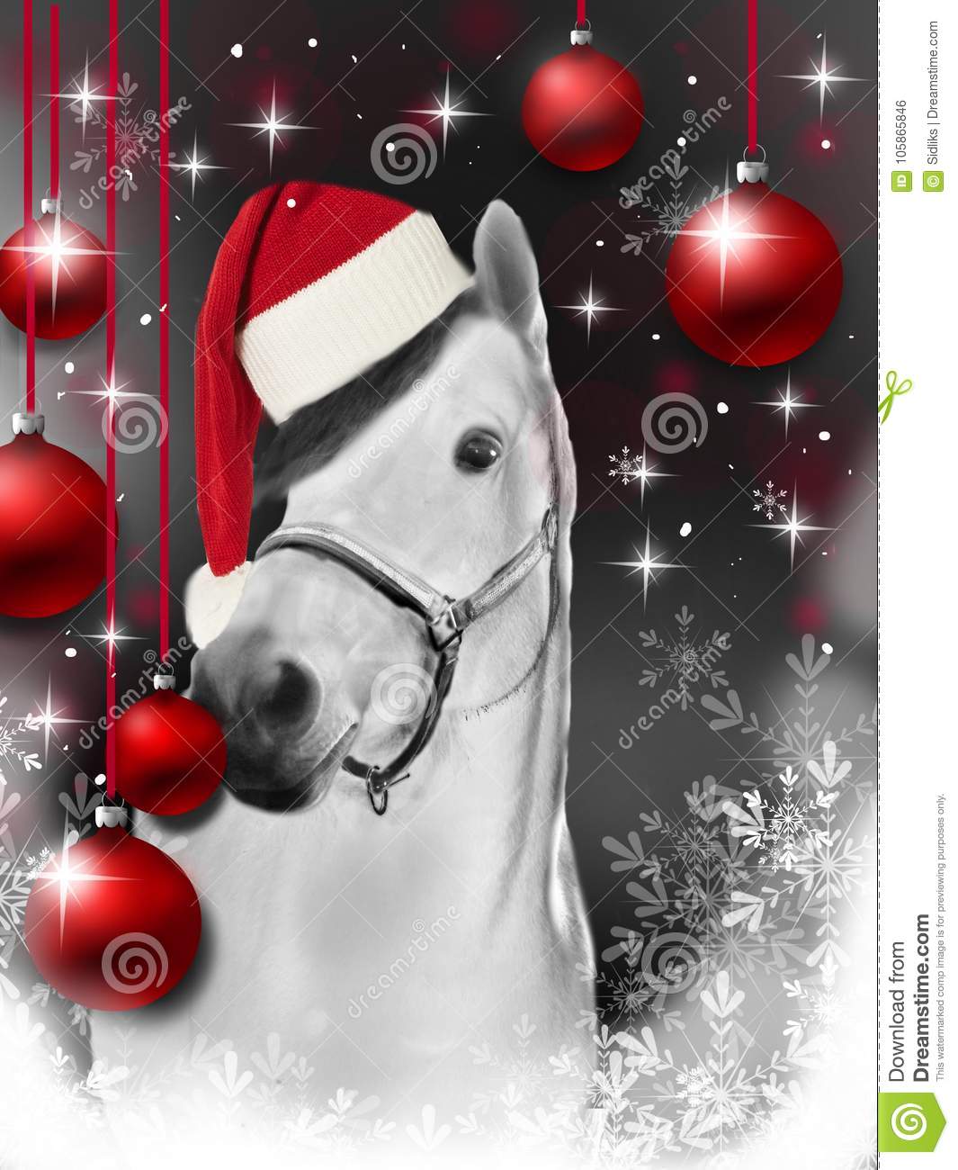 cartolina-d-auguri-di-natale-con-il-cavallo-105865846.jpg